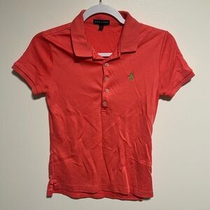 Ralph Lauren Women’s Slim Fit Stretch Pink Polo Size Medium